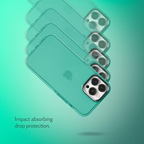 Steeplab barijera za iPhone 13 Pro max - Upecat upijajući futrolu sa punim tjelesnim zaštitom i podignutim