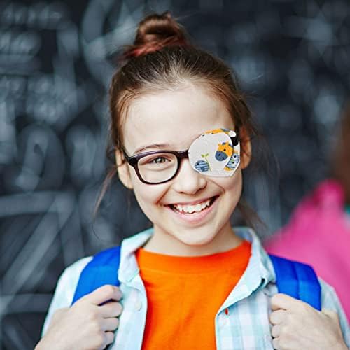 Exviart modne naočale modne naočale pamuk pamuk komade amblyopia crtani ljepljivi zakrpe za oči za djecu