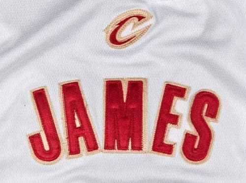 LeBron James 23 potpisan Cleveland Cavaliers Adidas Igra Model Jersey JSA COA - AUTOGREM NBA dresovi