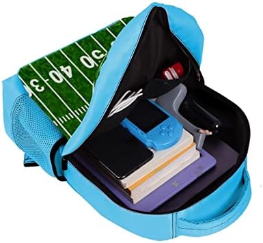 VBFOFBV Lagani casual backpack laptop za muškarce i žene, američki fudbalski ragbi polje