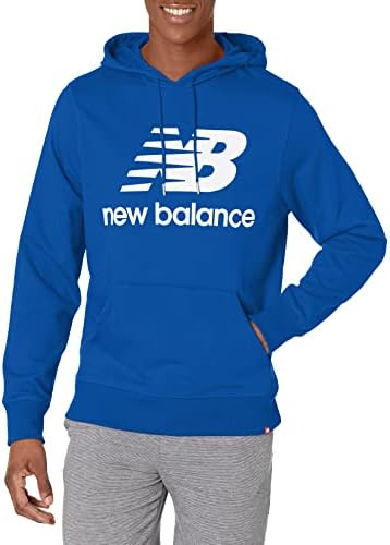 Nova ravnoteža Muška NB Essentials Sloked logotipa sa pulover