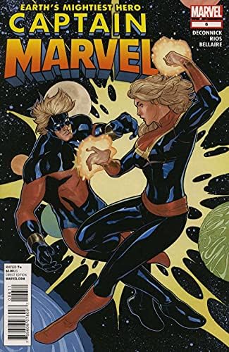 Kapetan Marvel 6 VF / NM; Marvel comic book / Terry Dodson Kelly Sue Deconnick