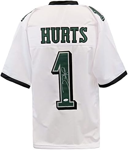 Jalen Hurts potpisao bijeli fudbalski dres -