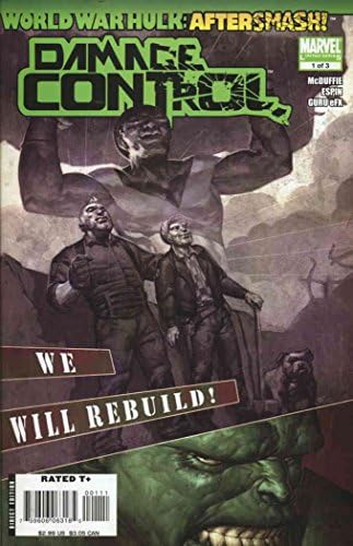 WWH Aftersmash: kontrola štete 1 VF / NM ; Marvel comic book / svjetski rat Hulk
