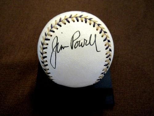 BOB Uecker Jim Powell Brewers Hof potpisali auto 2002 bejzbol all-star jsa loa - autogramirani bejzbolls