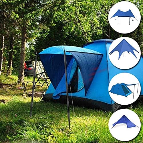 Abaodam 1 set kamp šatorski štap postavljen lagan šator komplet za pričvršćivanje kampova Pribor na otvorenom