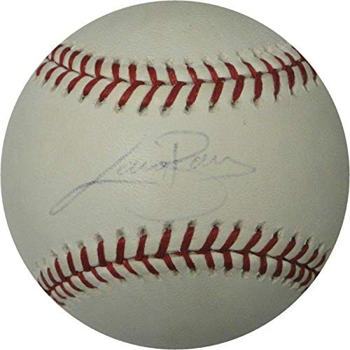 Ručna ruksa Larry Barnes potpisana autogradna liga Baseball Marlins izblijedjela - autogramirane bejzbole