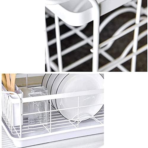 Jahh odvodni nosač - stalak za suđe za odvod za sudoper Storage Skladištenje Light kuhinjski nosač, prenosiv,
