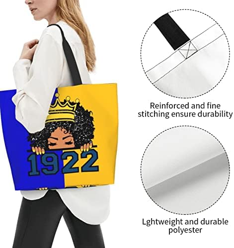 Sigma Gamma Rho tote torba torba za kupovinu ured za putnike kupovina solidan modni smisao