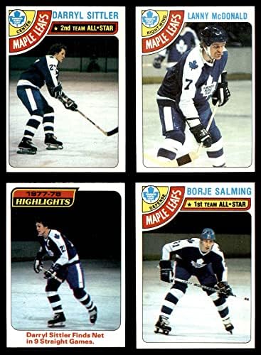 1978-79 TOPPS Toronto Maple List Team Set Toronto Javorov list ex / mt javorov list