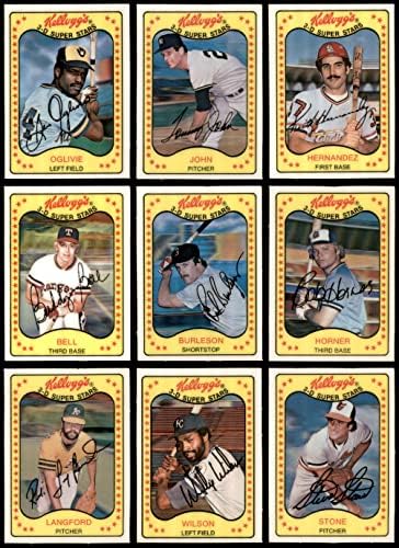 1981 Kelloggs Baseball Complete Set NM +